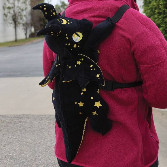 SPOOKYVILLE CRITTERS - Star Dragon Plush Backpack - Picture 5 of 6